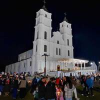 Saruna ar LKSAB Dzintars | Tiešraide no Aglonas | Pr. Toms Priedoliņš | 14.08.2026. by Radio Marija Latvija