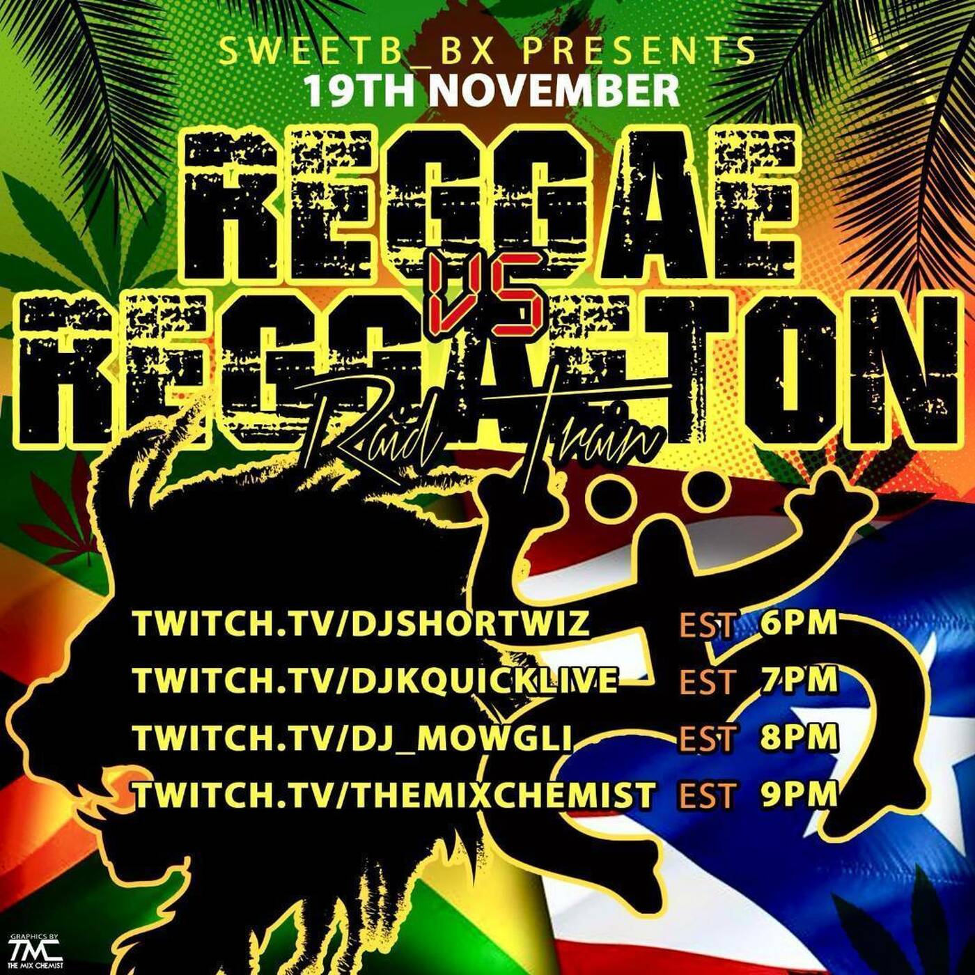 REGGAEVSREGGAETONRAIDTRAIN Presented By @sweettb_bx 7-8PMEST‼️(NOV 19, 2025) episode artwork