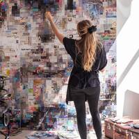 JENNIFER MILLER - Pixel Art - PIXL - Muralist - Streetart, Canvas &amp; Collages - Nice - [ FRANCE ] by Radio X Interviews