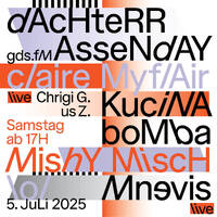 Dachterrassenday 2025 mit Mnevis, claire my flair, Kucina Bomba &amp; Chrigi G. us Z. by GDS.FM