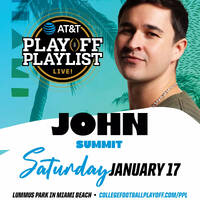 John Summit at College football playoff - Miami 17.01.2026 by La Conty