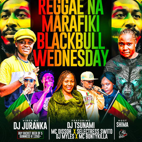 BLACKBULL LOUNGE REGGAE NA MARAFIKI