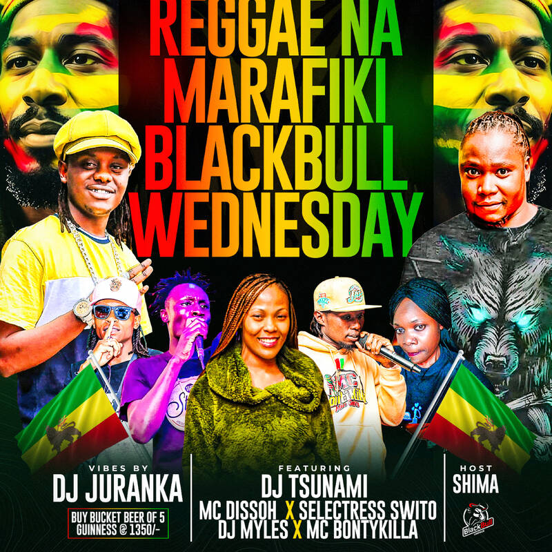 BLACKBULL LOUNGE REGGAE NA MARAFIKI