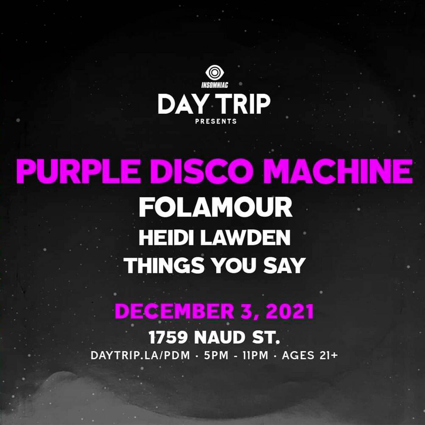 Purple Disco Machine - Live @ Factory 93 (Day Trip LA) - 03.12.202 episode artwork