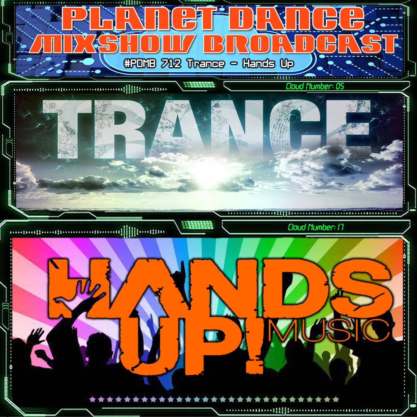 Planet Dance Mixshow Broadcast 712 Trance - Hands Up episode artwork