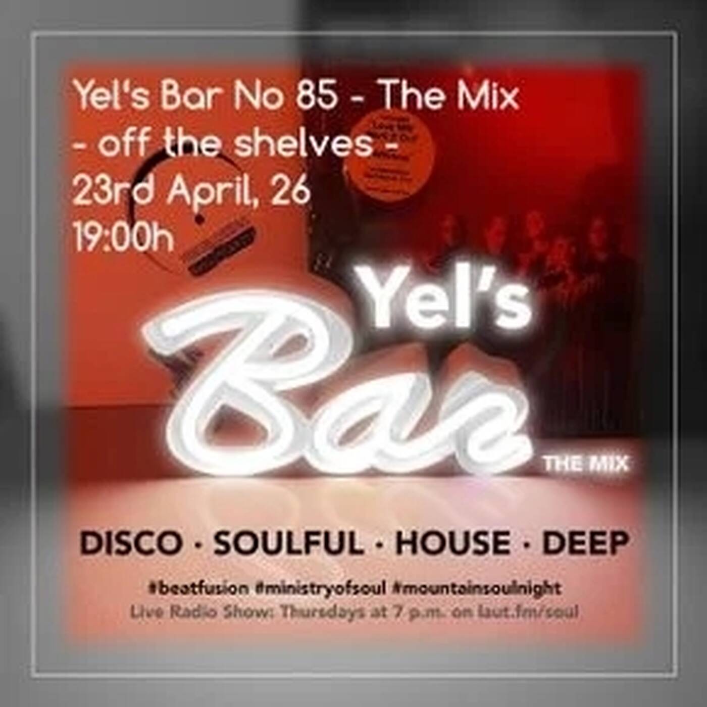Yel's Bar No. 85 - The Mix - Off the shelves episode artwork