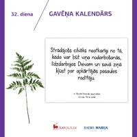 Gavēņa kalendārs | RML S06E37 | Kunga pasludināšanas svētki | Māc. Indulis Paičs | 25.03.2021 by Radio Marija Latvija