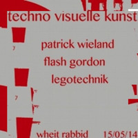 Techno Visuelle Kunst mit Legotechnik und Patrick Wieland @ White Rabbit Club (15.05.14) by Patrick Wieland (Bassblütentherapie/Traumschmiede Freiburg)