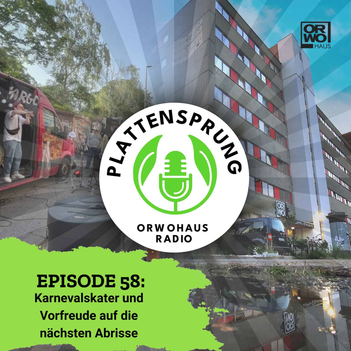 ORWOhaus - Plattensprung: Karnevalskater und Vorfreude #59 — Pi Radio cover