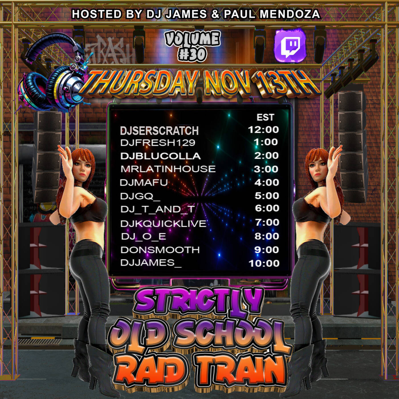 STRICTLYOLDSCHOOLRAID️TRAINVOL.30 Powered By @paulmendoza51 & @DJJames_7-8PMEST‼️(NOV 13, 2025) episode artwork