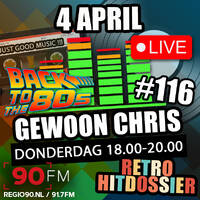 Gewoon Chris #116 - 4 april 2024 - 90FM by MusicFreaks