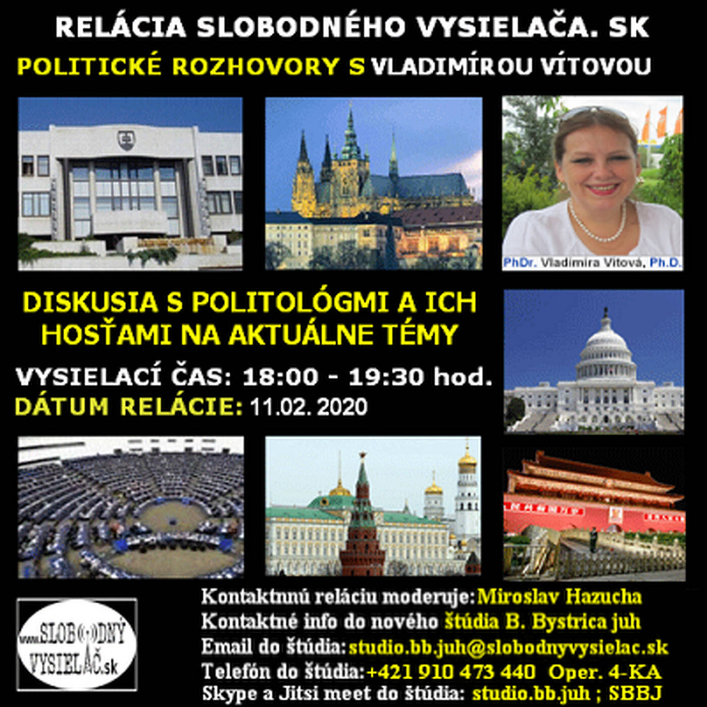 Politické rozhovory 35 - 2020-02-11 Dr. Vladimíra Vítová episode artwork