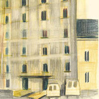 23.Un cadre de piano accroché au mur by petit label