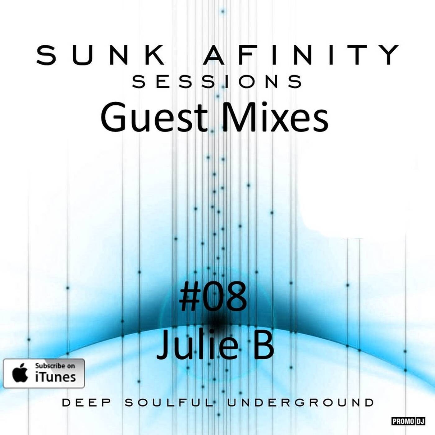 Sunk Afinity Sessions Guest Mixes #08 DJ Julie B episode artwork