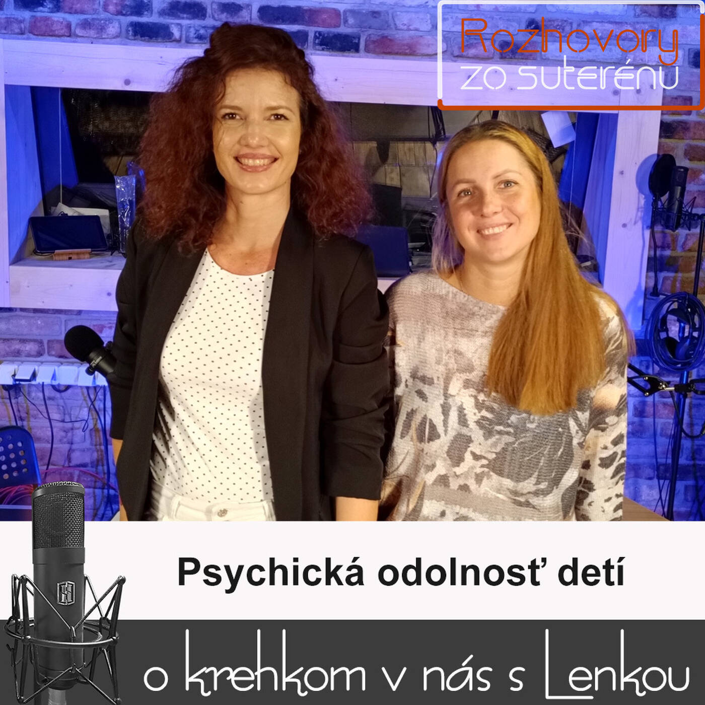 Rozhovory zo suterénu 20 - Psychická odolnosť detí (Lucia Kúdelová, Lenka Valentíniová) episode artwork