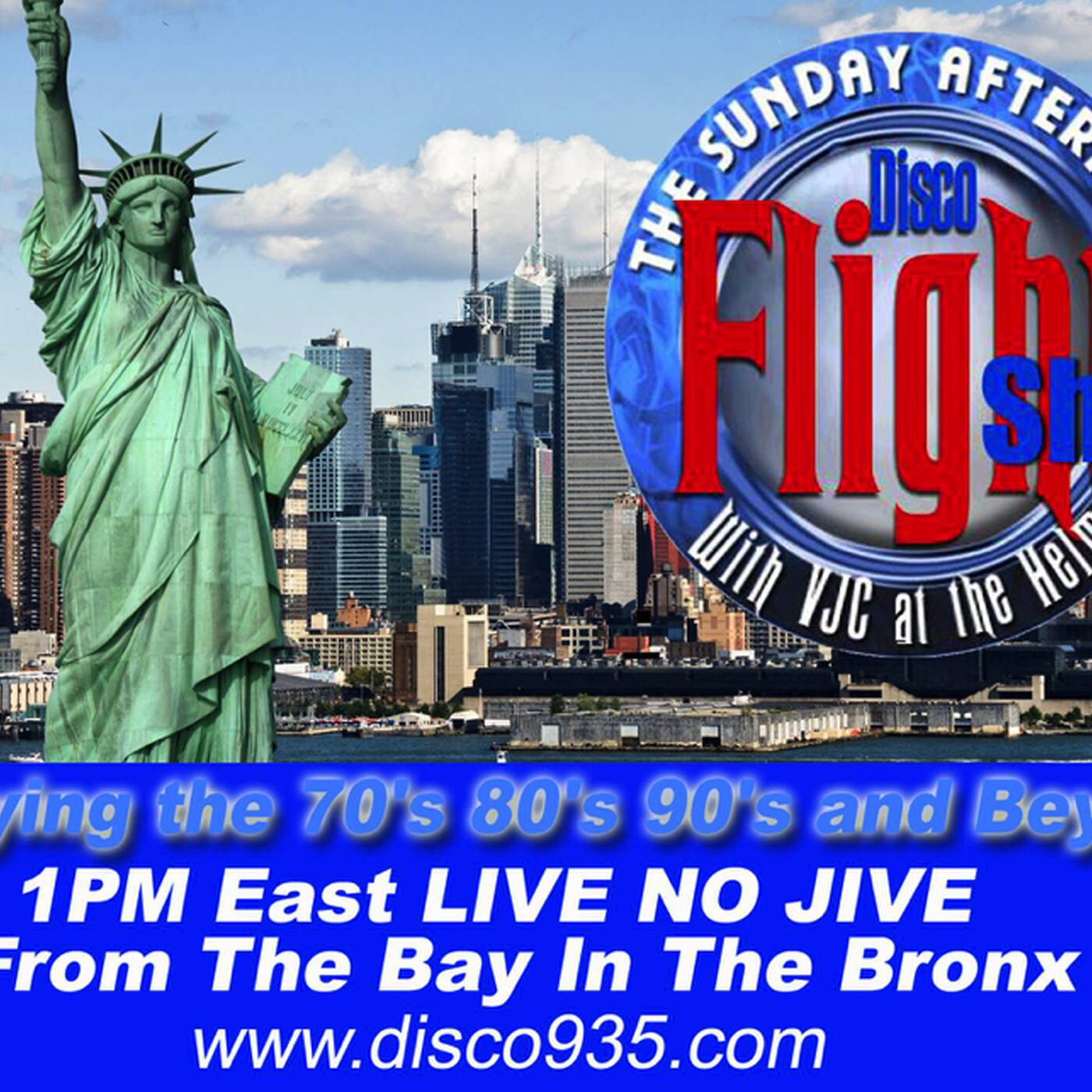 Disco935 WDA1 Power Hit Radio (Live DiscoFlight Show From New York) 6 18 17 episode artwork