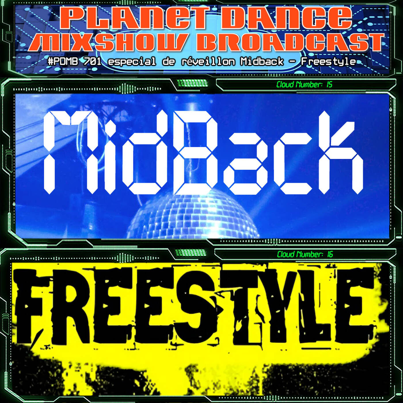 Planet Dance Mixshow Broadcast 701 especial de réveillon Midback - Freestyle episode artwork