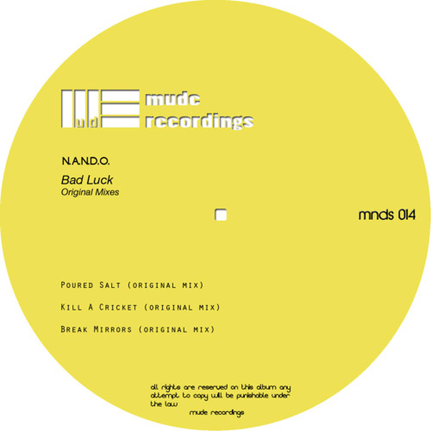 N.A.N.D.O. - Break Mirrors // Poured Salt // Kill A Cricket (Out Now) episode artwork