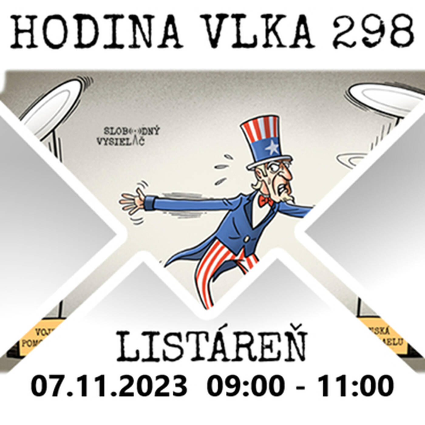 Hodina vlka 298 - 2023-11-07 listáreň episode artwork