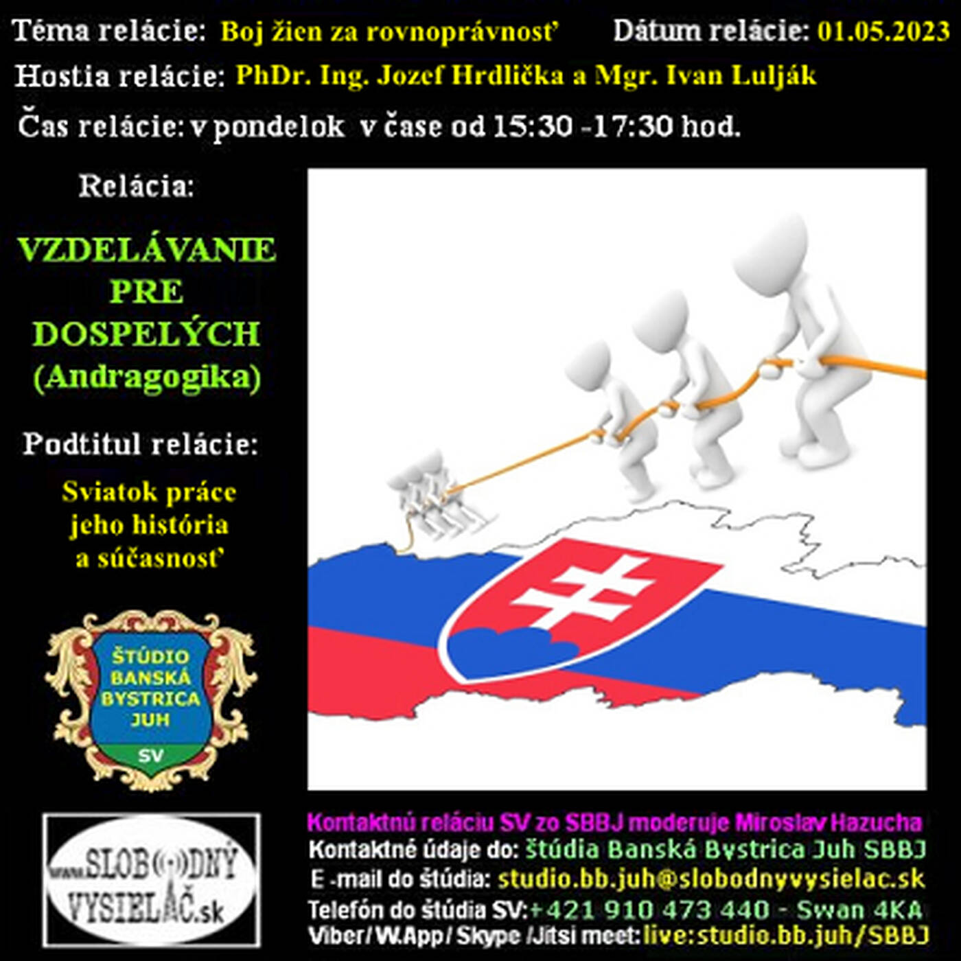 Vzdelávanie pre dospelých 349 - 2023-05-01 Sviatok práce, jeho história a súčasnosť episode artwork