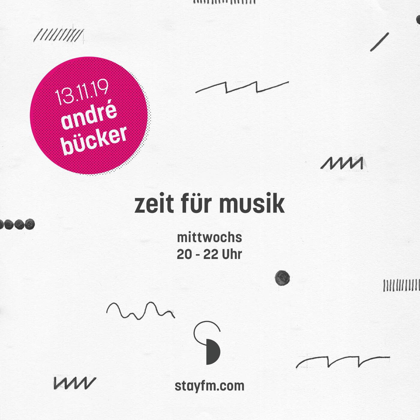 zeit fuer musik 51 - andré bücker - 13.11.19 episode artwork