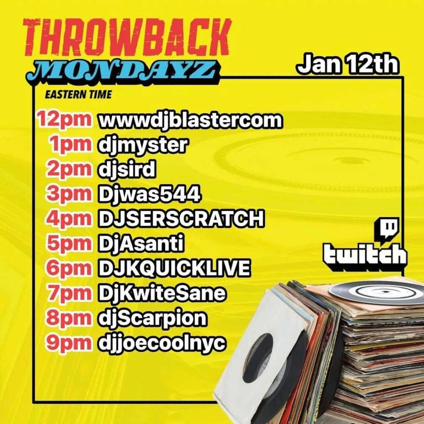 THROWBACK MONDAYZRAIDTRAIN Hosted By @djsird1 6-7PMEST‼️(JAN 12, 2026) episode artwork