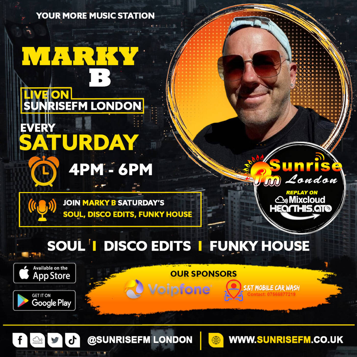 Marky B - Sat 8th Aug 2026
