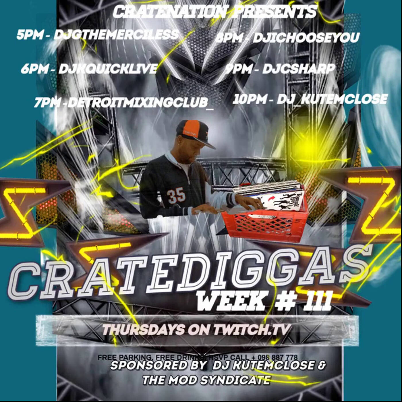 CRATEDIGGASRAIDTRAINWEEK#111 Sponsored By @djkutemclose6-7PMEST‼️ (JAN 02, 2025) episode artwork