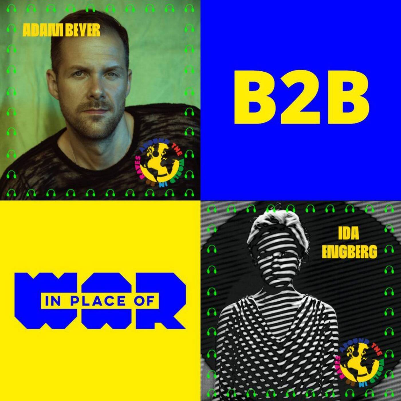 Adam Beyer b2b Ida Engberg - Live @ Around The World In 80 Raves, Spain - 15.12.2021 episode artwork