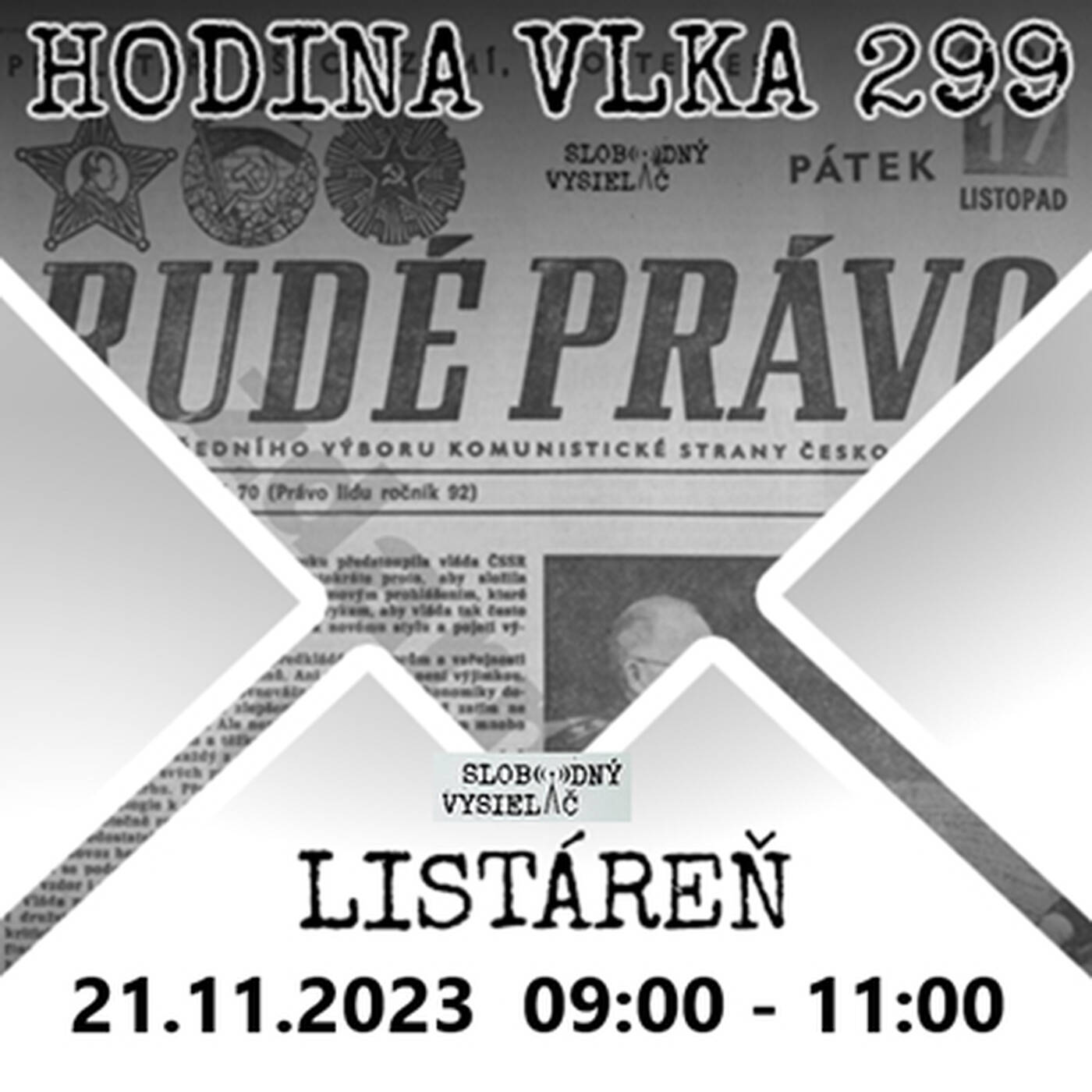 Hodina vlka 299 - 2023-11-21 listáreň episode artwork