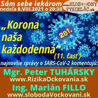 Sám sebe lekárom 281 - 2021-08-08 „Korona naša každodenná“ (11. časť) by Slobodný Vysielač