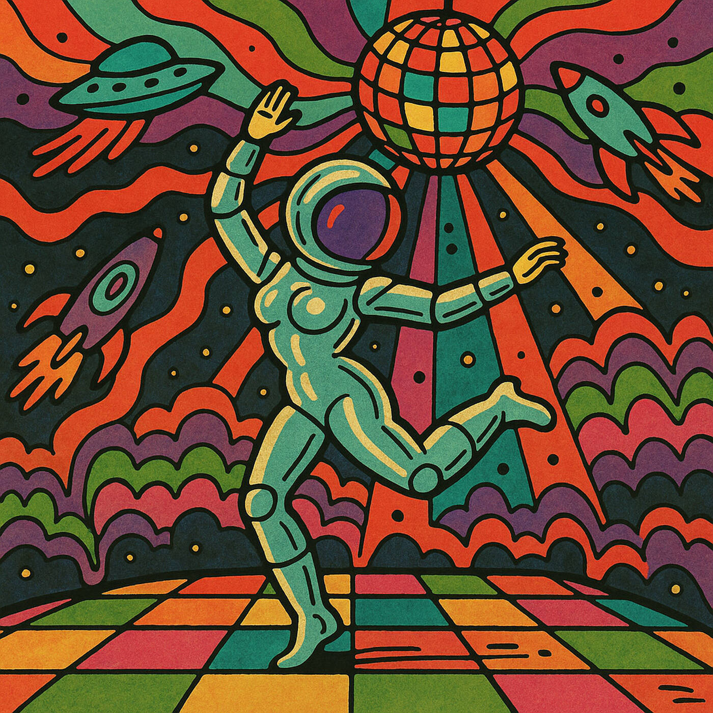 SpaceDisco #3 episode artwork