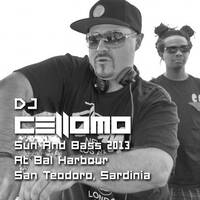 Sun And Bass 2013 - DJ Cellomo live @ Bal Harbour, San Teodoro, Sardinia 2013-09-13 by Cellomo