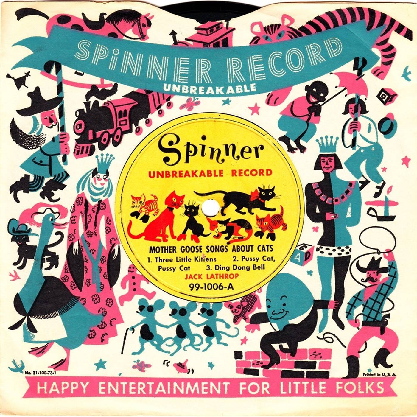 78 Jack Lathrop - Mother Goose Songs About Cats & Dogs episode artwork