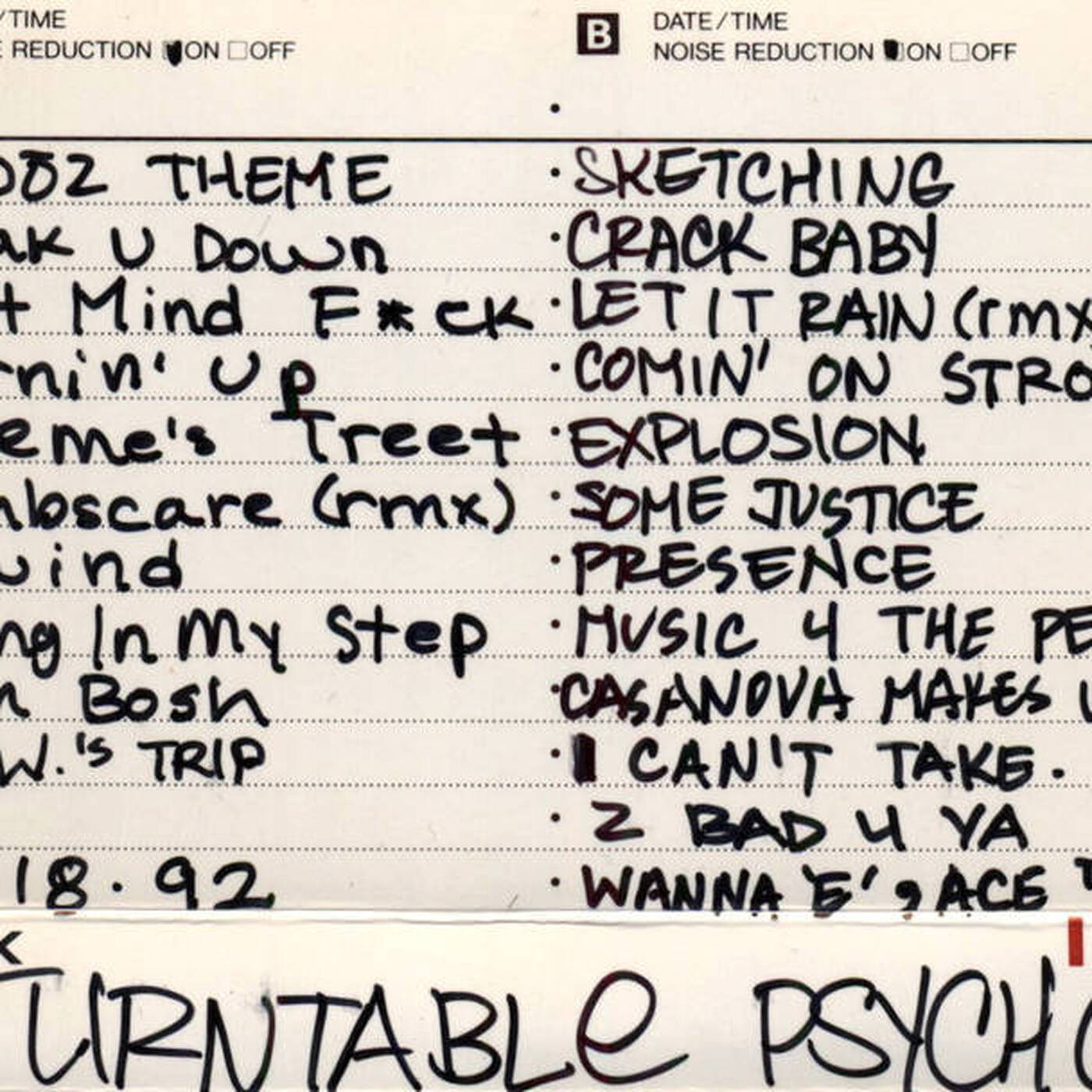 DJ R.A.W. - Turntable Psycho - 7-18-92 (Jim Hopkins Remaster) episode artwork