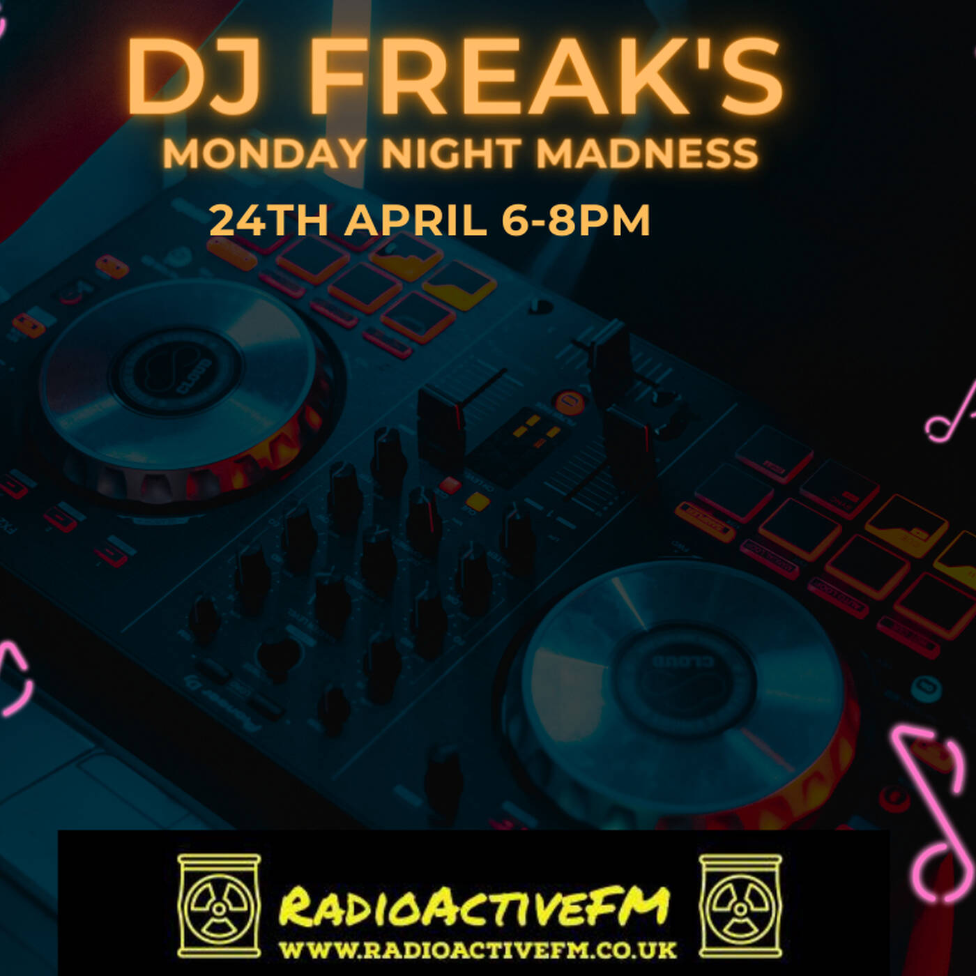DJ Freak Monday Night Madness 24th April 2023 episode artwork
