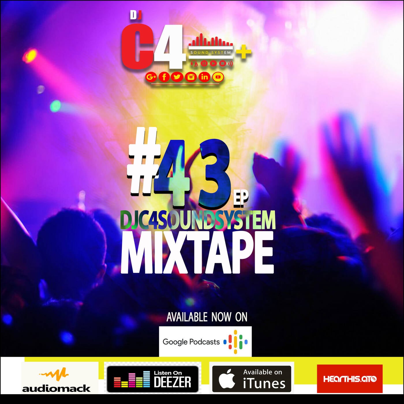 DJC4SOUNDSYSTEM EP MIXTAPE #43 episode artwork