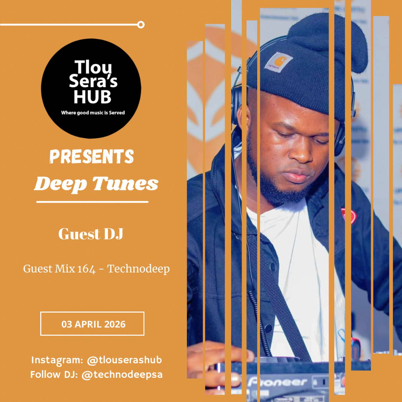 Guest Mix 164 - Technodeep — Tlou Sera's Hub cover