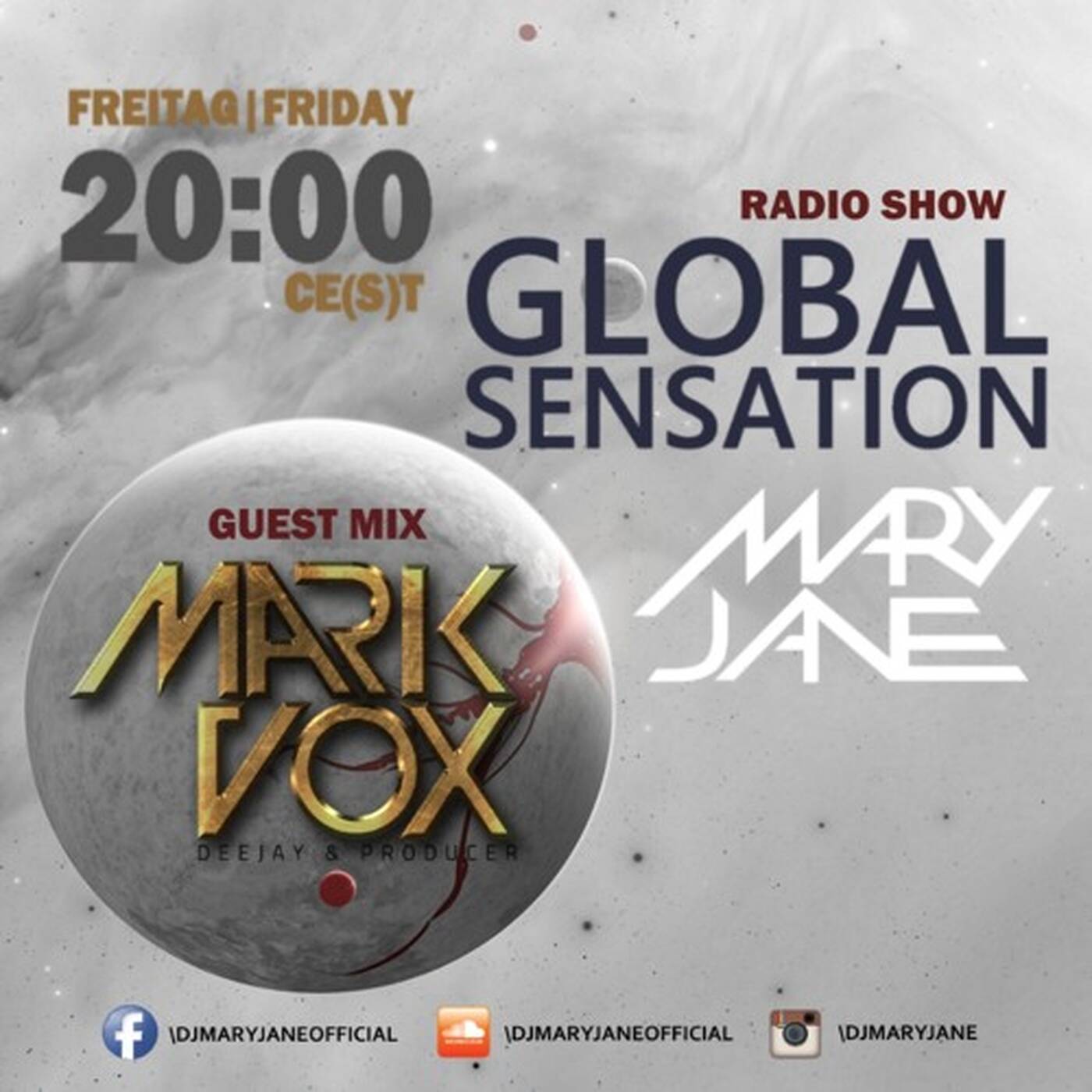 GLOBAL SENSATION #045(+ Guest Mark Vox)22.05.2015 episode artwork