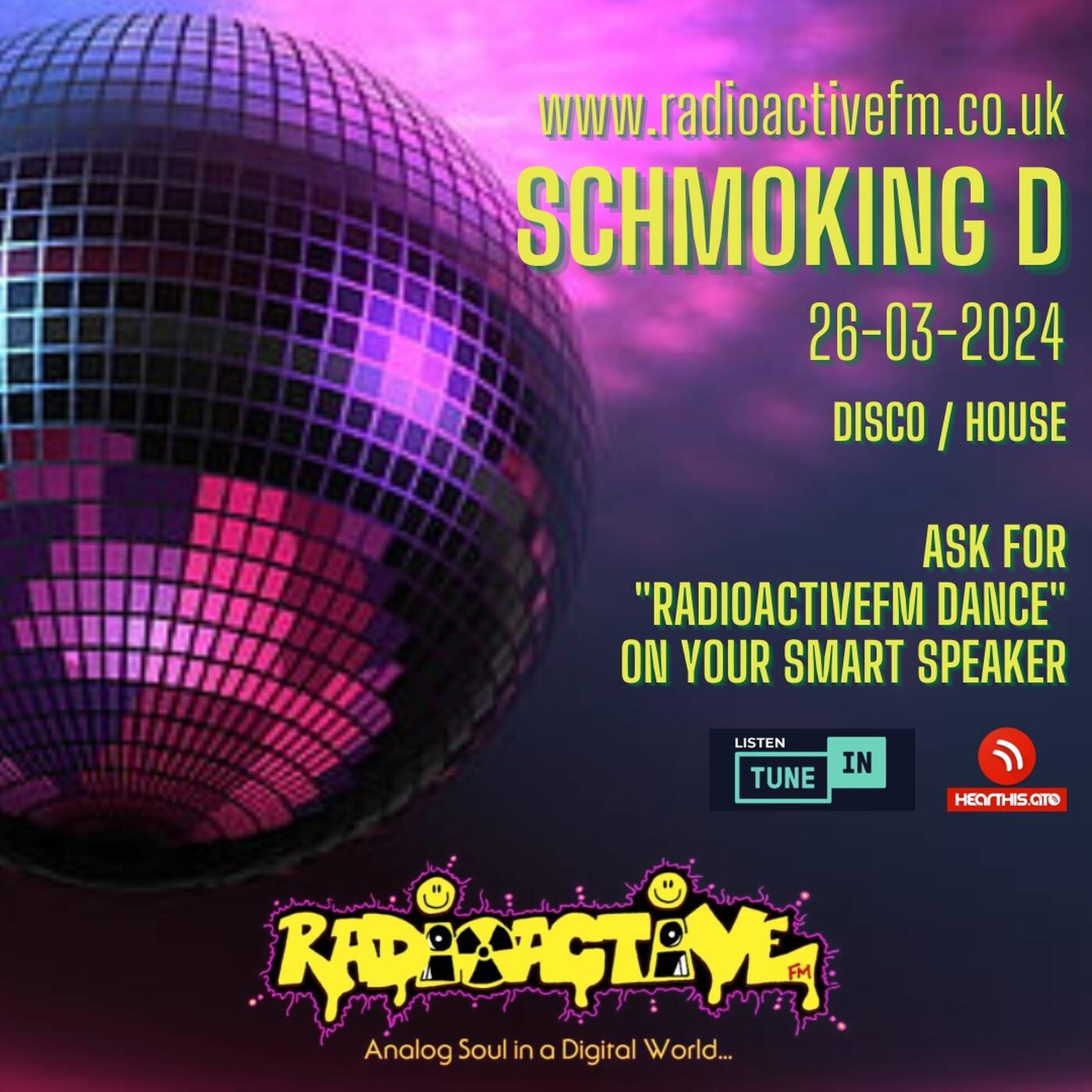 Schmoking D - Disco & House Mix - 26-03-2024
