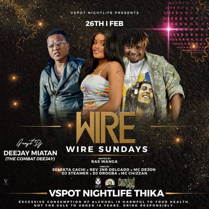 DEEJAY MIATAN LIVE AT V SPOT THIKA FT MC DELGADO MC SARKODIE