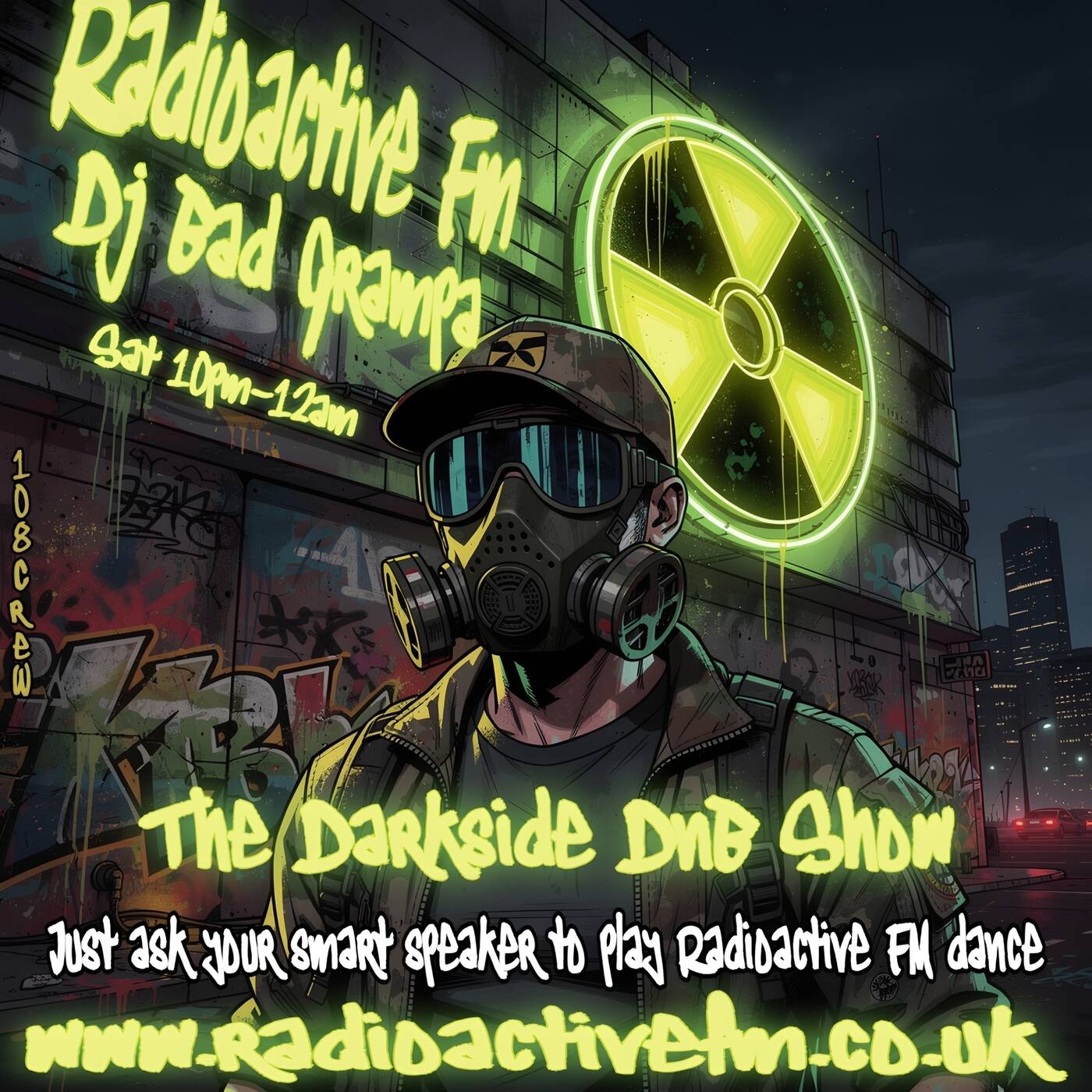 Dj Bad Grampa - 04/04/2026 - The Darkside DnB Show - Night Crawlers episode artwork
