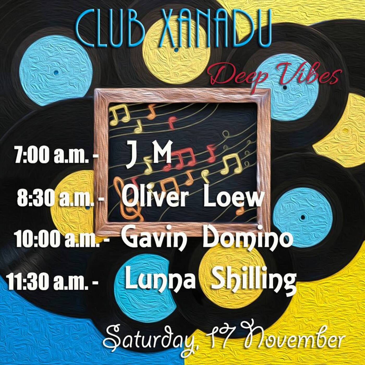 Oliver Loew @ Club Xanadu - Deep In Sense Session 17.11.2018 episode artwork