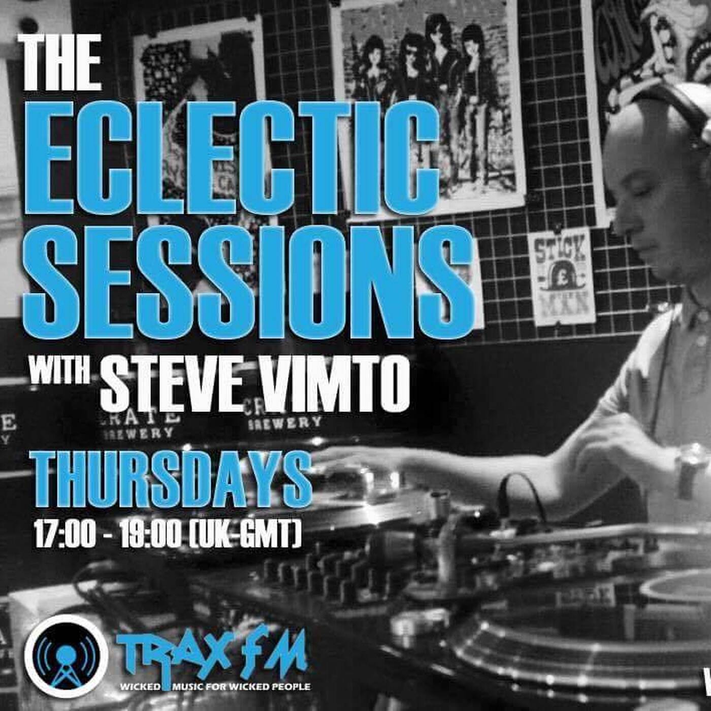 Steve Vimto's Eclectic Sessions Replay on www.traxfm.org - 10th December 2020 episode artwork