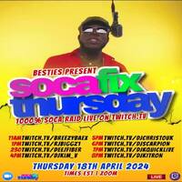SOCA🔥FIX💥THURSDAY🚄RAID🌍TRAIN🚆Hosted By @djqueendom 🕖7-8🕗PM🚨EST‼️ | @djkquicklive IN THE MIX (Apr 17, 2024) by DjKquickLive Mixes