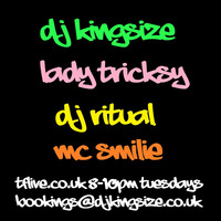 DJ KingSize - DJ Ritual - Lady Tricksy - MC Smilie #TFLIVE #UKG 22-3-16 by DJ KingSize UK
