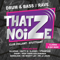 DJ STEAMPUNK & MC J J JULES - THATZ NOIZE @ Club Zollamt (22-02-2014) by Steampunk DnB