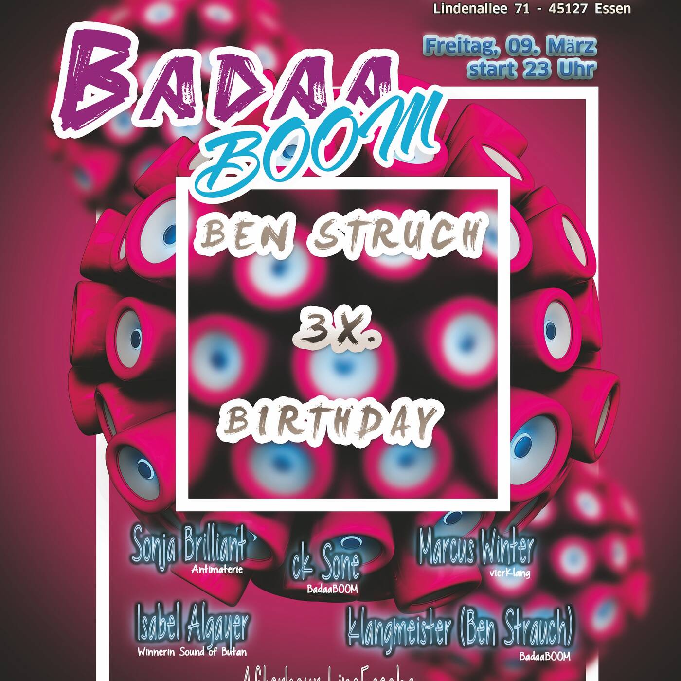 klangmeister -  BadaaBOOM  Ben Strauch's Birthday-BOOM   |  09.03  LOCA71 episode artwork