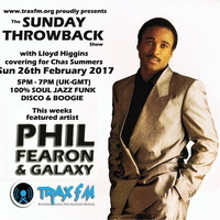 Lloyd Higgins On The Throwback Show Replay On www.traxfm.org - 26th February 2017 by Trax FM Wicked Music For Wicked People