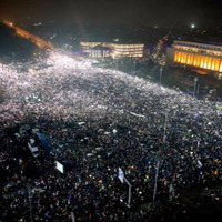 Bucharest Protest 2017 - spigelsound edit dub pt1 tk1 by spigelsound
